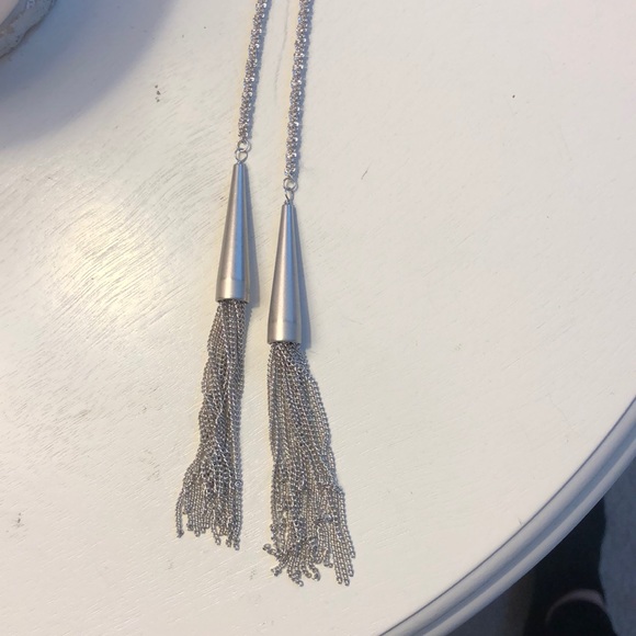 Kendra Scott Phara Necklace Silver - Picture 2 of 2